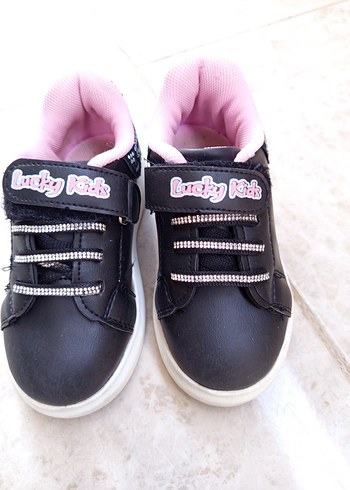 Kız Çocuk Renkli Baskılı Günlük Spor Ayakkabı - Görsel 2