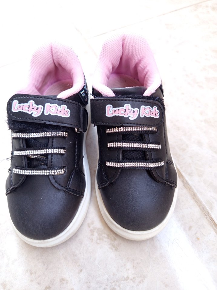 Kız Çocuk Renkli Baskılı Günlük Spor Ayakkabı - Görsel 2