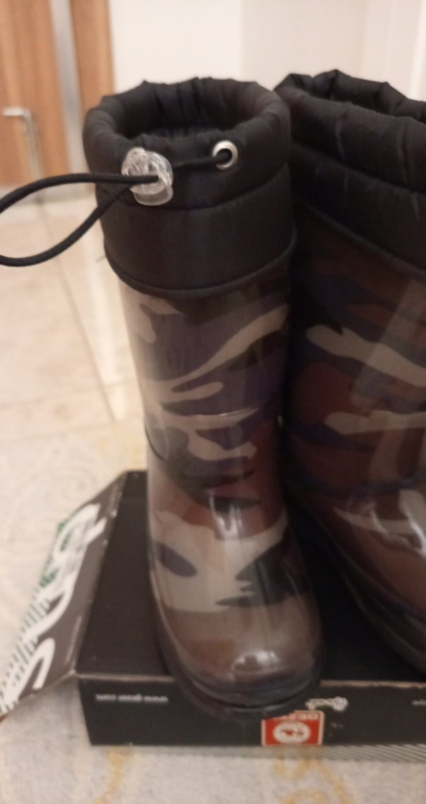 Erkek Çocuk Kamuflaj Desenli Kauçuk Bot - Görsel 3