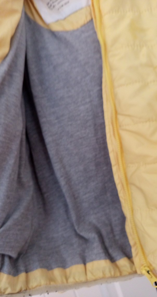 Sarı Fermuarlı Kız  Ve erkek Çocuk Mont - Görsel 3