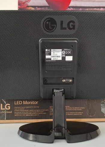 Siyah LG Monitör - Görsel 5