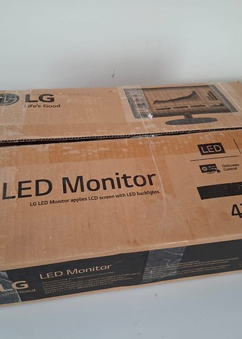 Siyah LG Monitör - Görsel 2