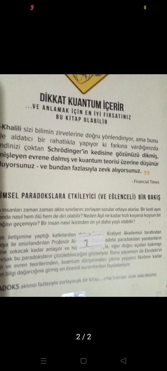 Paradoks - Bilimin En Büyük Dokuz Bilmecesi - Görsel 2