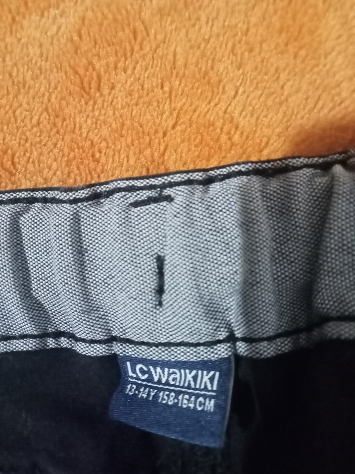 Siyah erkek çocuk Pantolon 13 yaş - Görsel 3