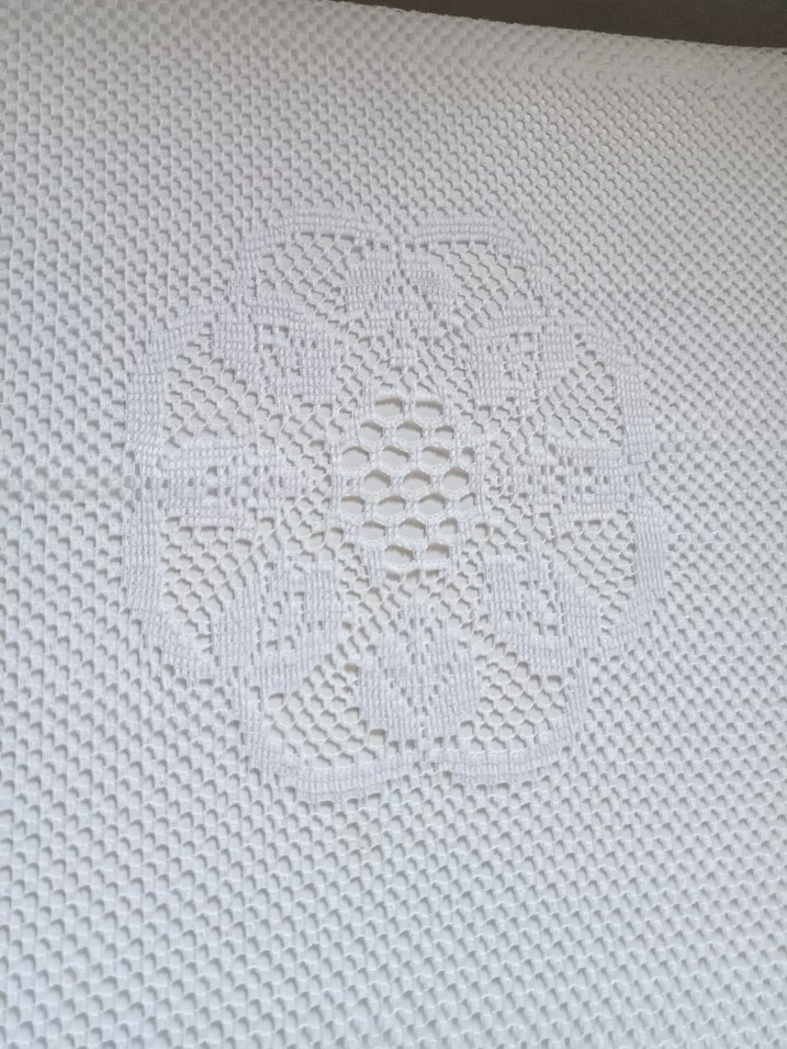 Beyaz hazır Dantel Masa Örtüsü - Görsel 2