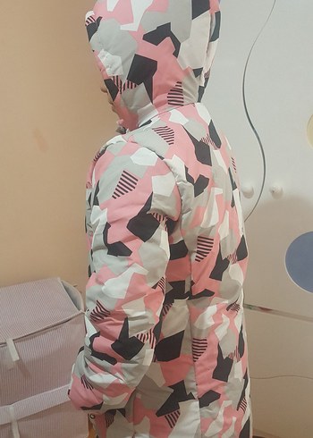 Lcw Kiz Çocuk Polarlı Mont - Görsel 3