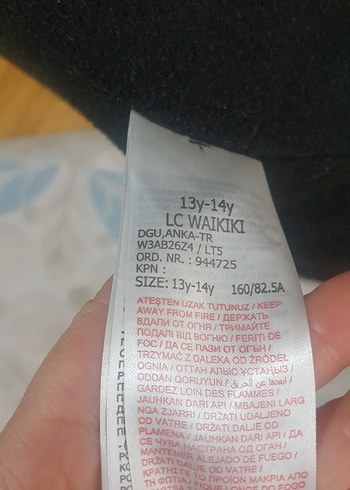 Lcw Kiz Çocuk Polarlı Mont - Görsel 10