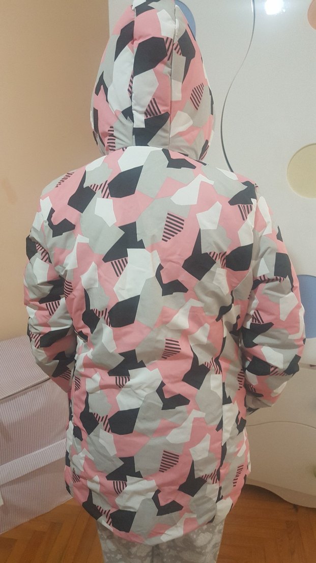 Lcw Kiz Çocuk Polarlı Mont - Görsel 4