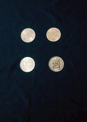 Altın Renk 25 Kuruş - Görsel 3