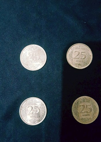 Altın Renk 25 Kuruş - Görsel 4