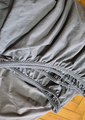Gri Lastikli Çarşaf - Görsel 3
