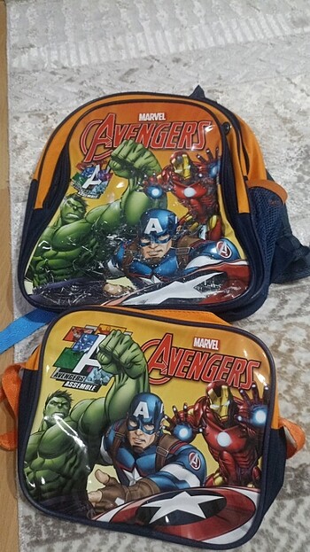 Marvel marka okul çantası
