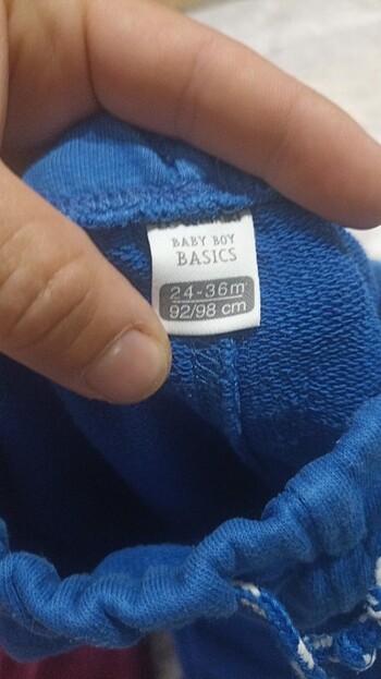 4 Yaş Beden Kadife eşofman altı