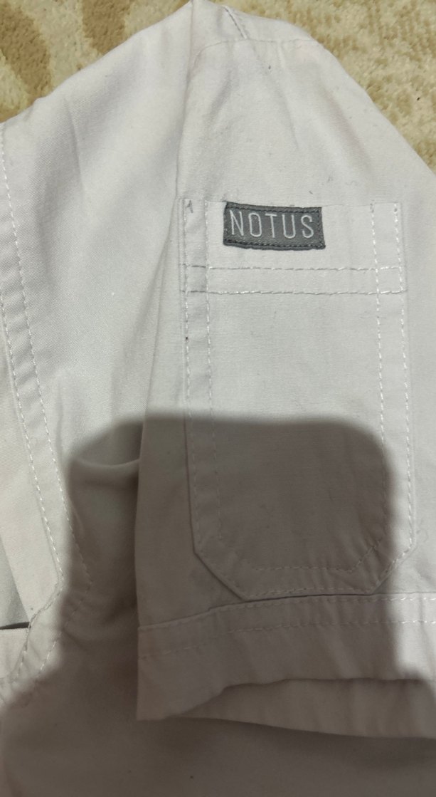 Notus beyaz scrubs üst - Görsel 2