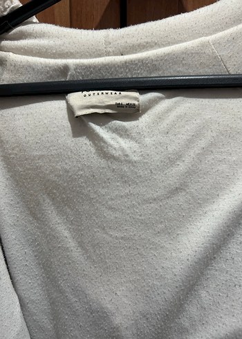 Pull and Bear Renk Bloklu Kadın Kısa Peluş Ceket - Görsel 3