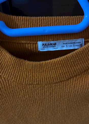 Kadın turuncuÖrgü Uzun Kollu Kazak - Görsel 2