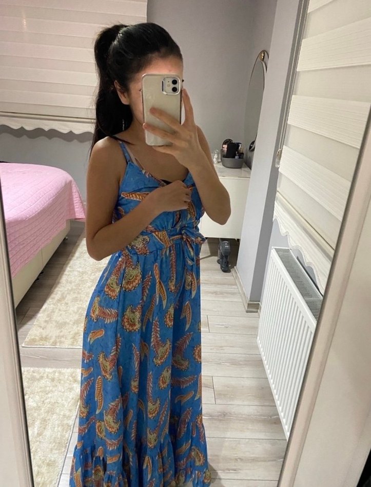 yazlık tiril tiril elbise - Görsel 2