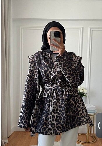 Leopar ceket