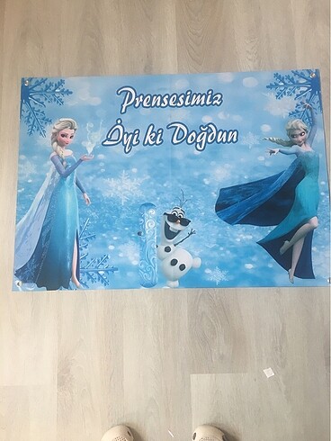 Frozen iyi ki doğdun afiş