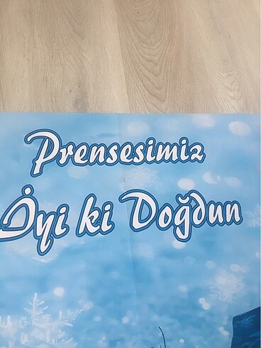 Frozen iyi ki doğdun afiş