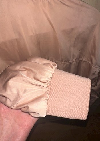 Zara Bej Kadın bomber Ceket - Görsel 4