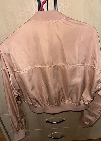 Zara Bej Kadın bomber Ceket - Görsel 5