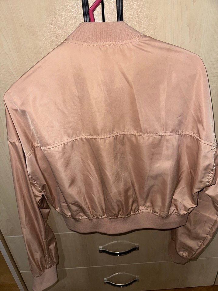 Zara Bej Kadın bomber Ceket - Görsel 5