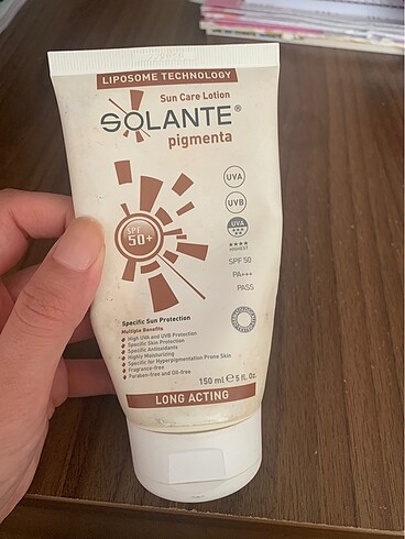 Solante güneş kremi