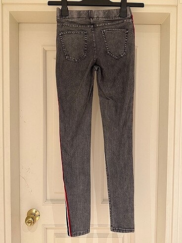 12-13 Yaş Beden gri Renk #H&M MARKA KIZ ÇOCUK PANTOLON