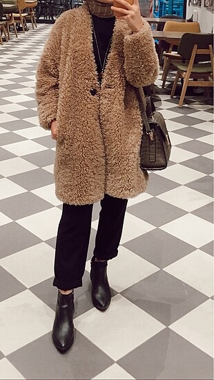 Zara peluş kaban