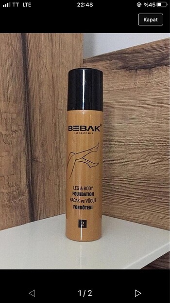 Bebak fondöten