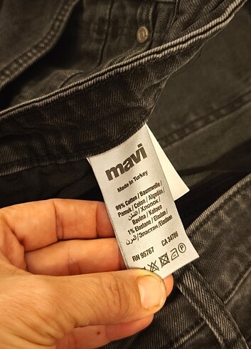 #Mavi marka Milan model Erkek kot pantolon siyah beden 34/ boy 2 - Görsel 5