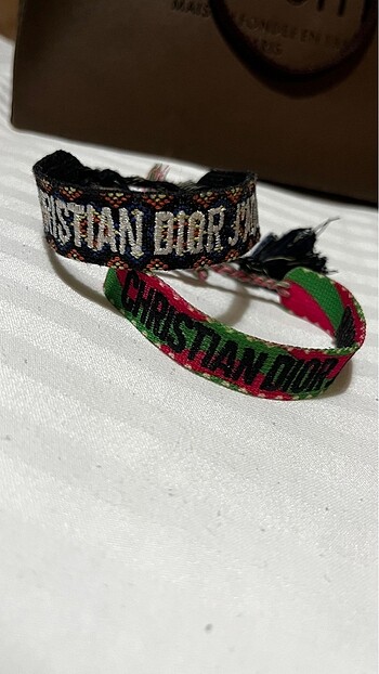 Beden çeşitli Renk Christian Dior örgü bileklik