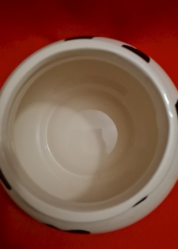 Siyah Beyaz Desenli İnek Figürlü Kavanoz - Görsel 7