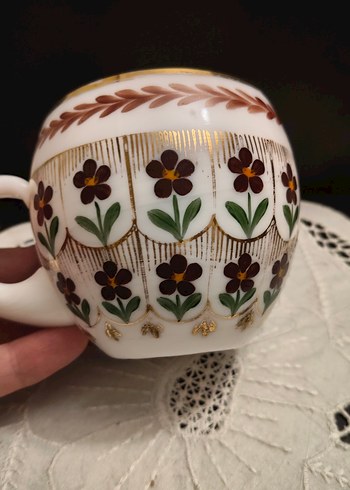 Paşabahçe el boyama kupa - Görsel 13