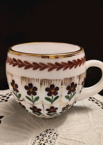 Paşabahçe el boyama kupa - Görsel 14