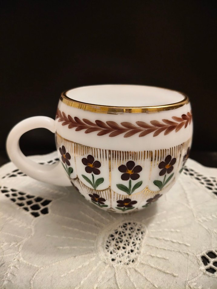 Paşabahçe el boyama kupa - Görsel 3