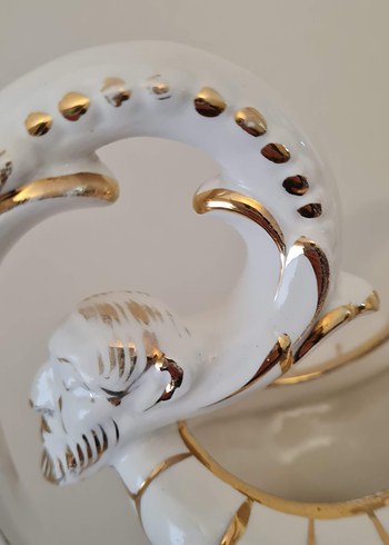 Beyaz Dekoratif Vazo - Görsel 8