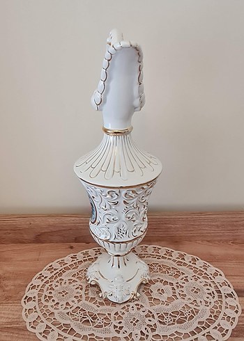 Beyaz Dekoratif Vazo - Görsel 5