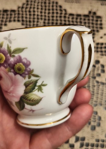 Çiçek Desenli İngiliz fincan - Görsel 20