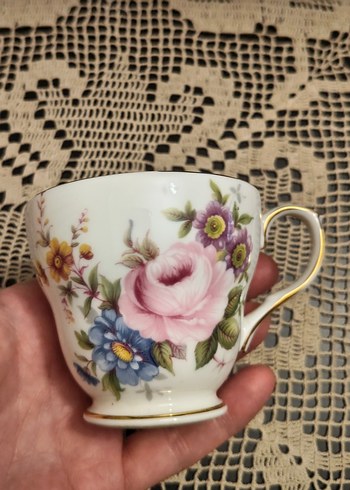 Çiçek Desenli İngiliz fincan - Görsel 16