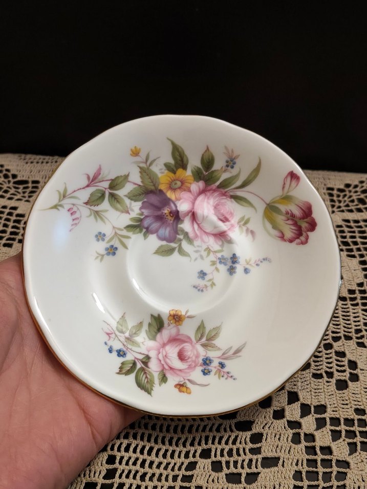 Çiçek Desenli İngiliz fincan - Görsel 5