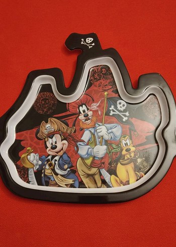 Korsan Temalı Disney melamin tabak/tepsi - Görsel 5