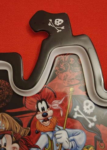 Korsan Temalı Disney melamin tabak/tepsi - Görsel 11