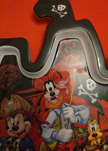 Korsan Temalı Disney melamin tabak/tepsi - Görsel 7