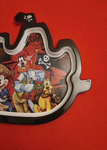 Korsan Temalı Disney melamin tabak/tepsi - Görsel 10