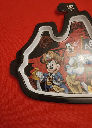 Korsan Temalı Disney melamin tabak/tepsi - Görsel 9