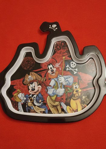 Korsan Temalı Disney melamin tabak/tepsi - Görsel 8