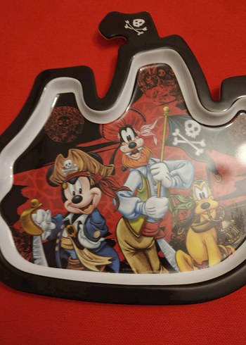 Korsan Temalı Disney melamin tabak/tepsi - Görsel 6