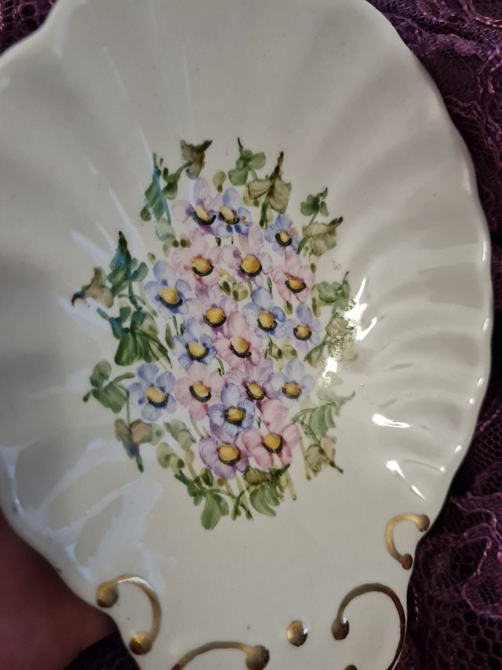 Sümerbank istiridye sunum tabağı - Görsel 4